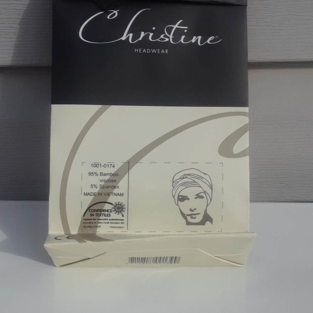 Gaia Turban- Christine Headwear- Fuchsia - Picture 4 of 4